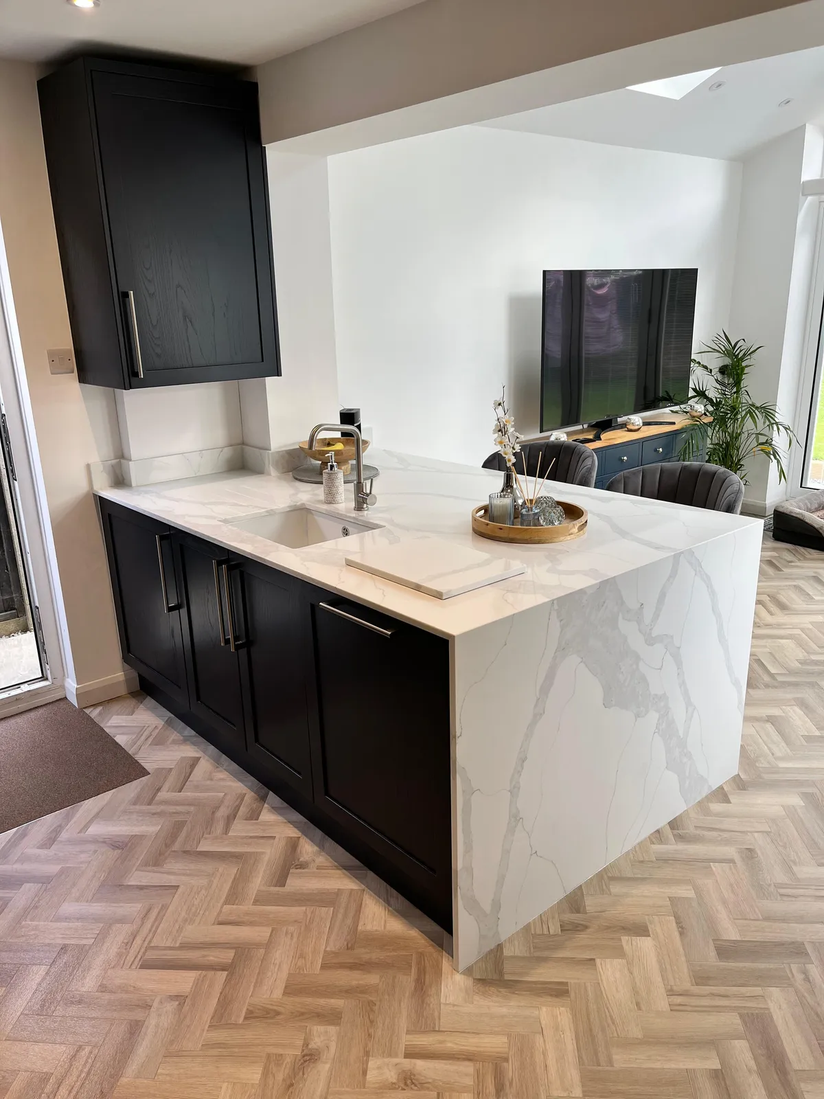 Statuario Toran kitchen worktops