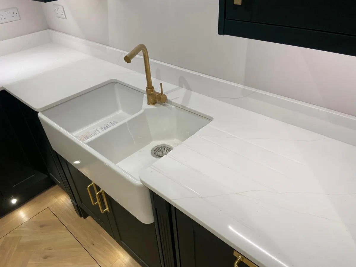 Oro Venato Bstone quartz kitchen worktops