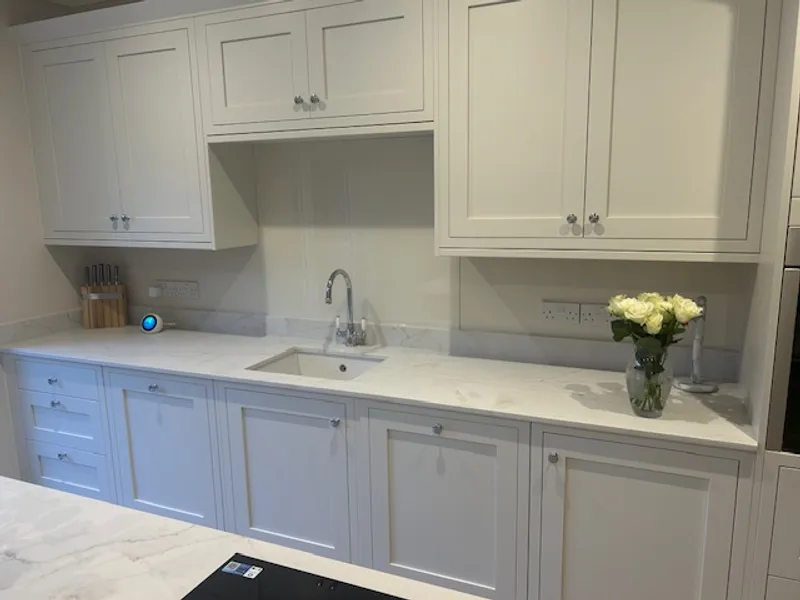 Capri Velutto BQS quartz kitchen worktops