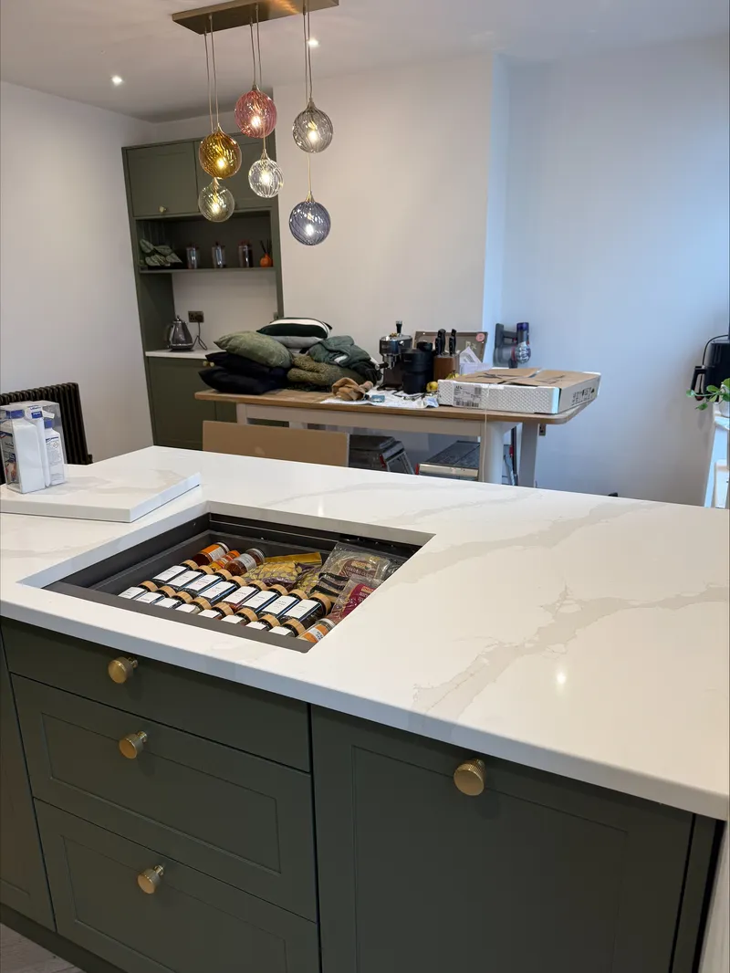 Calacatta Gold kitchen worktops