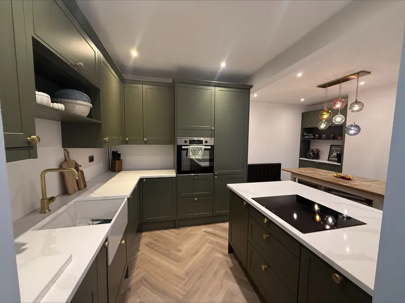 Calacatta Gold kitchen worktops