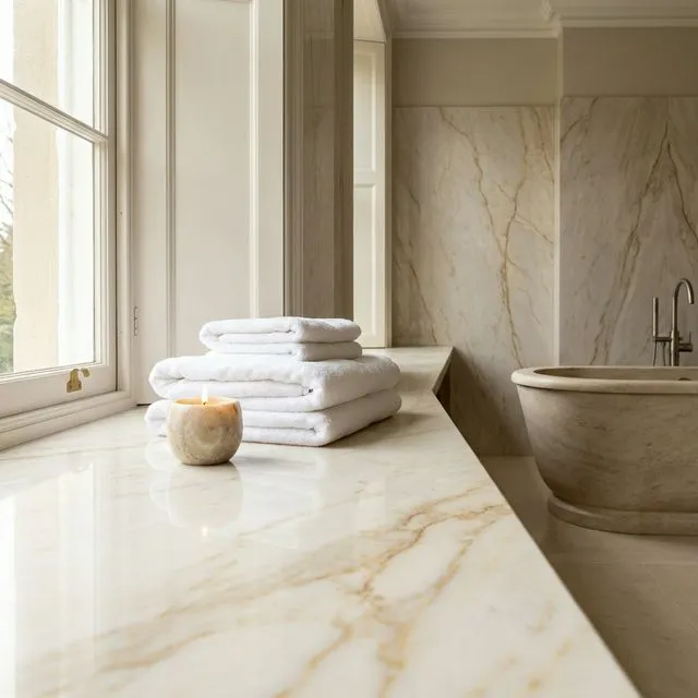 Bathroom Window Sill