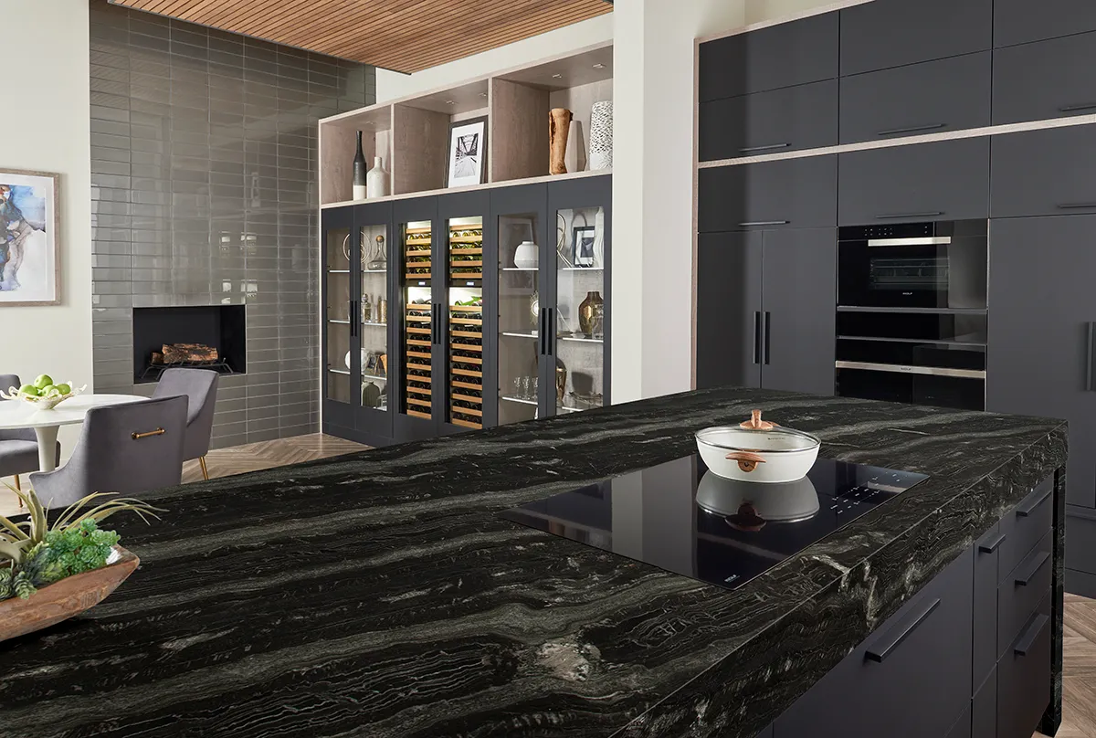 Black Agatha Granite