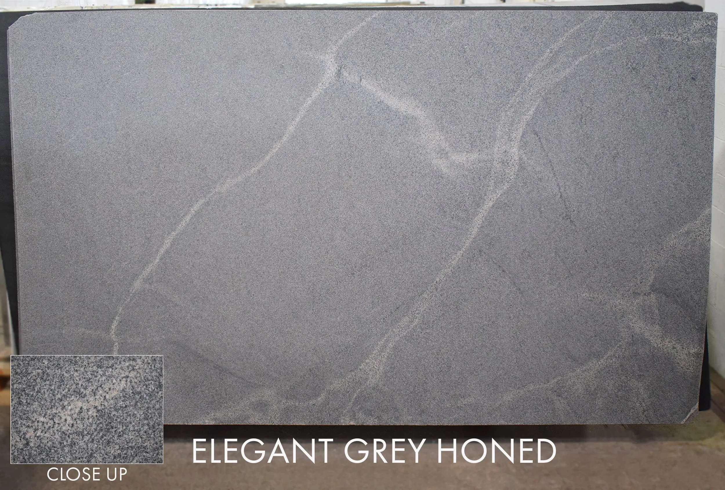 Elegant Grey Honed Granite