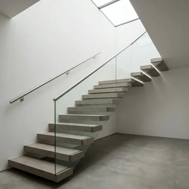 Floating Cantilevered Treads