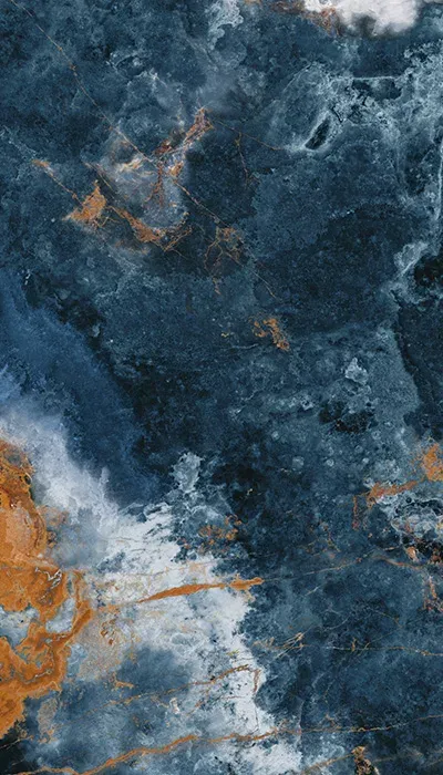 Infinity Surfaces Ocean Blue Porcelain