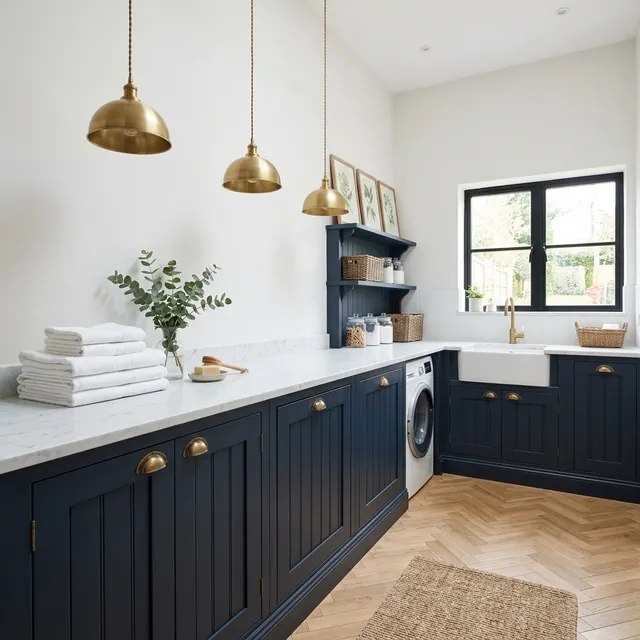 Laundry Room Folding Station