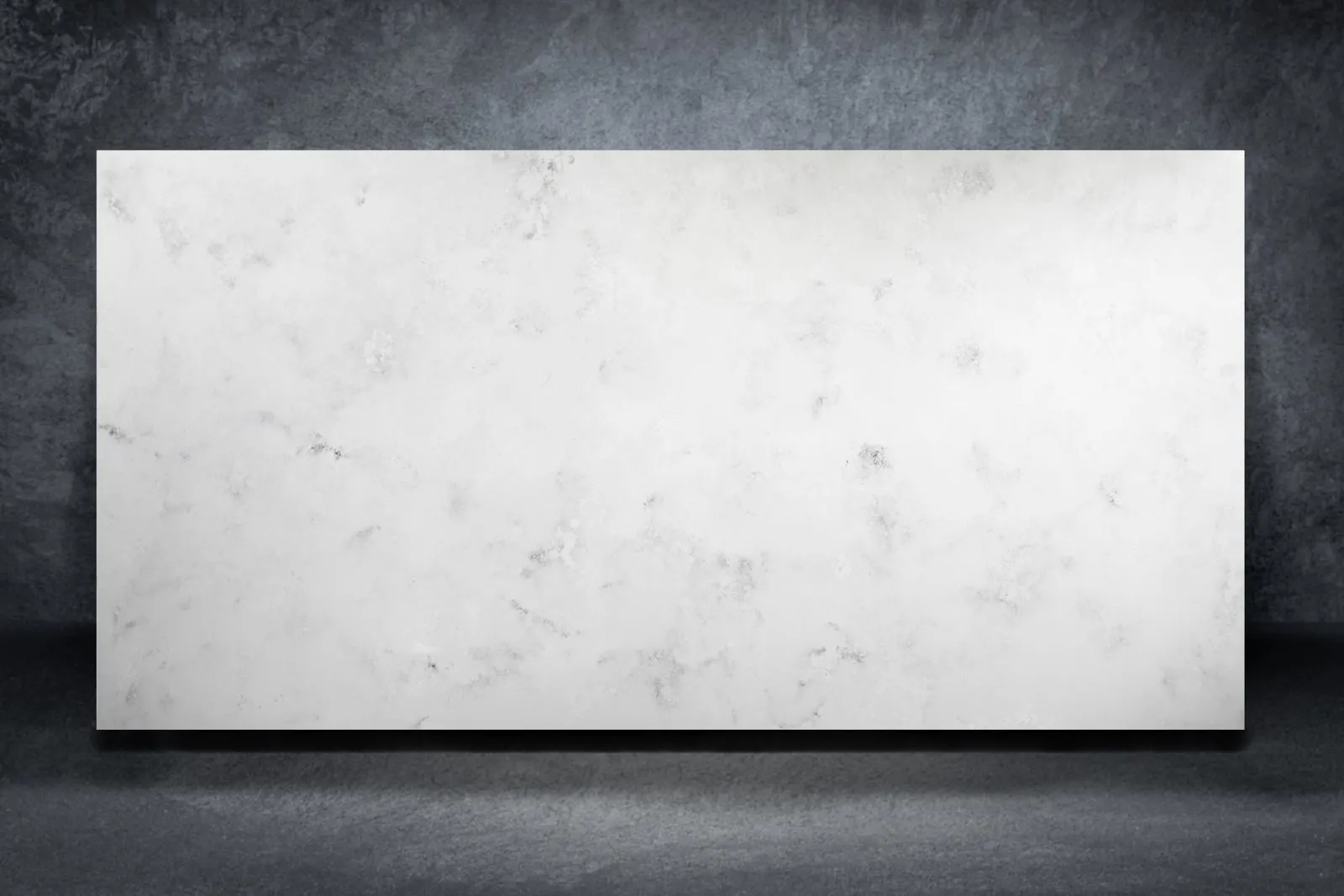 Modern Quartz Stone Ocean White Leather Quartz