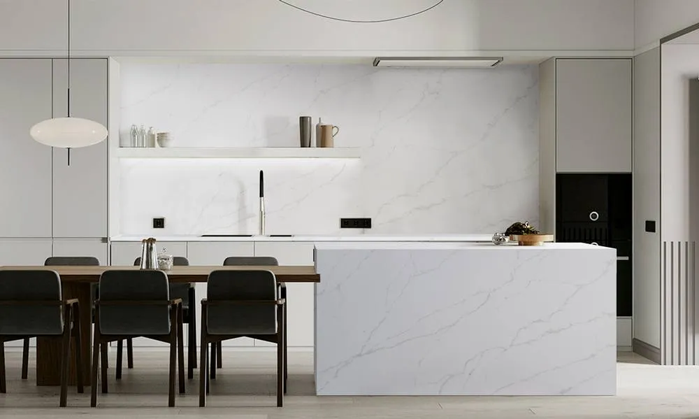 Nilestone Calacatta Verde Quartz