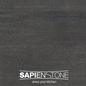 Sapien Stone Basalt Black Porcelain
