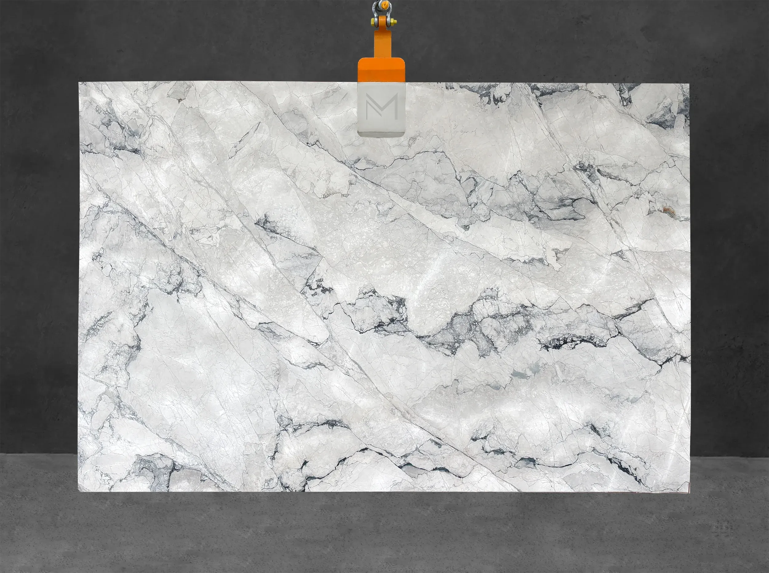 Camouflage White Marble