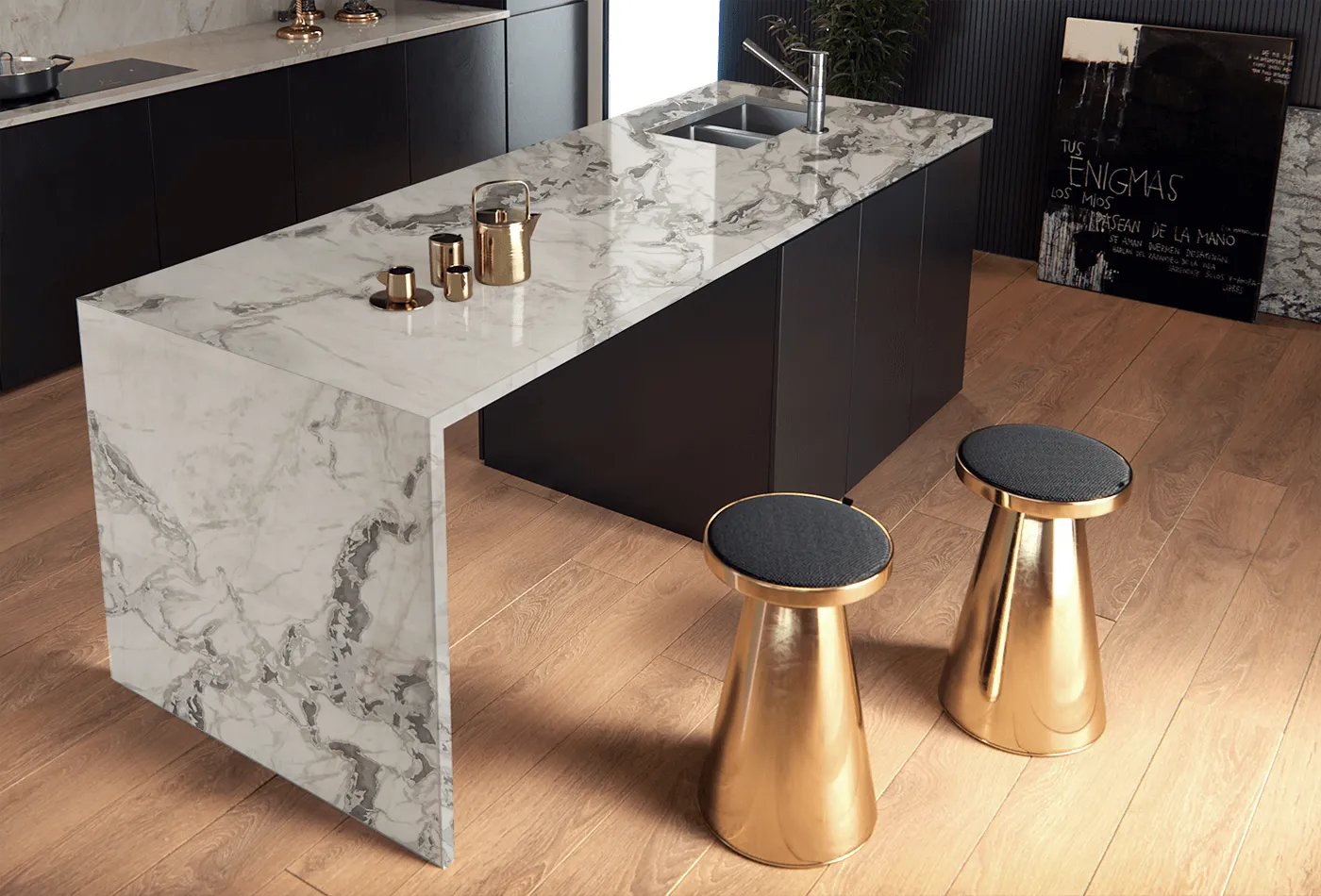 Dover White Marble