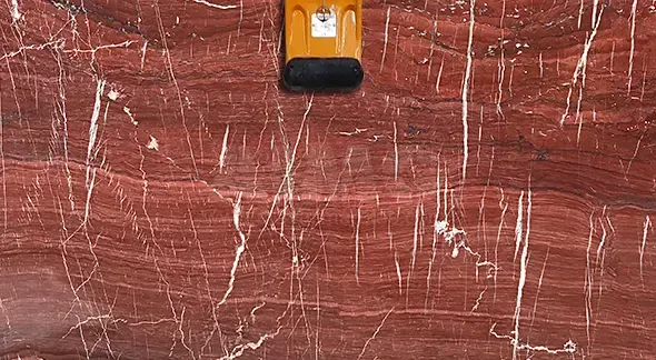 Flamingo Red Marble